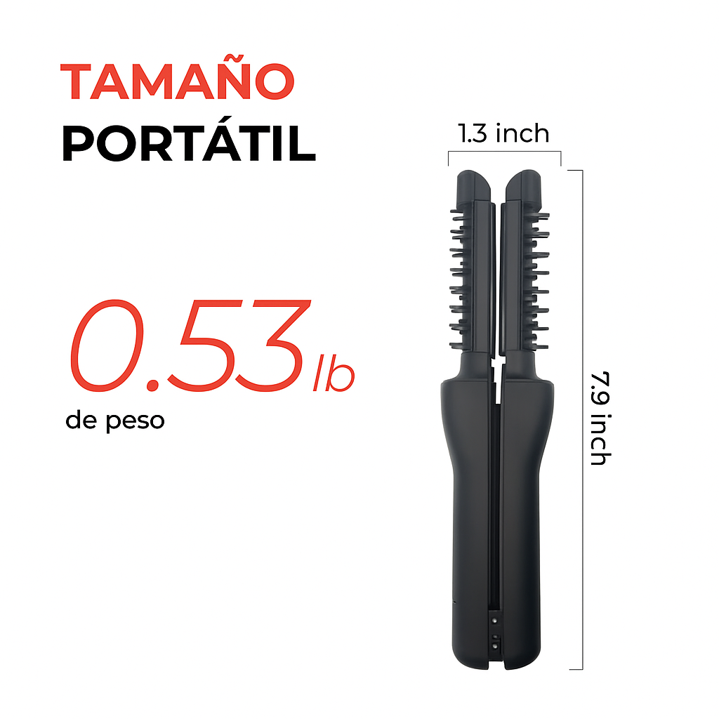 Cepillo Calor Sin Cables